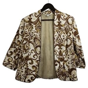 𝅺Dress Barn Medium open front blazer